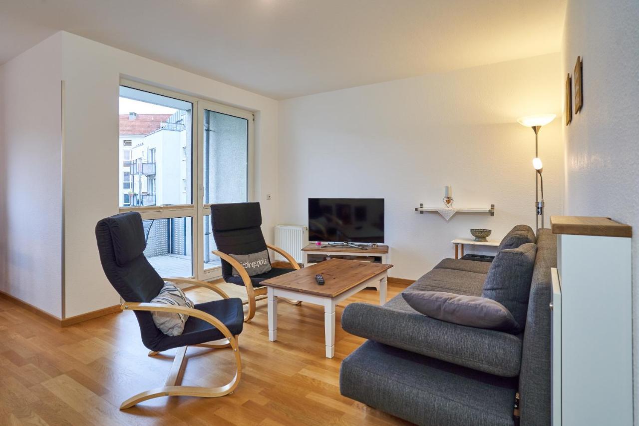 Apartment Sun Balcony Dresden Friedrichstadt Buitenkant foto